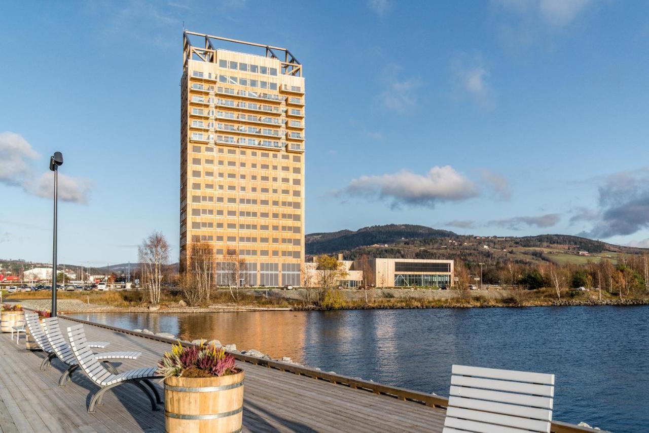 Mjos Tower Apartment - Lovely City View Sjusjøen 외부 사진