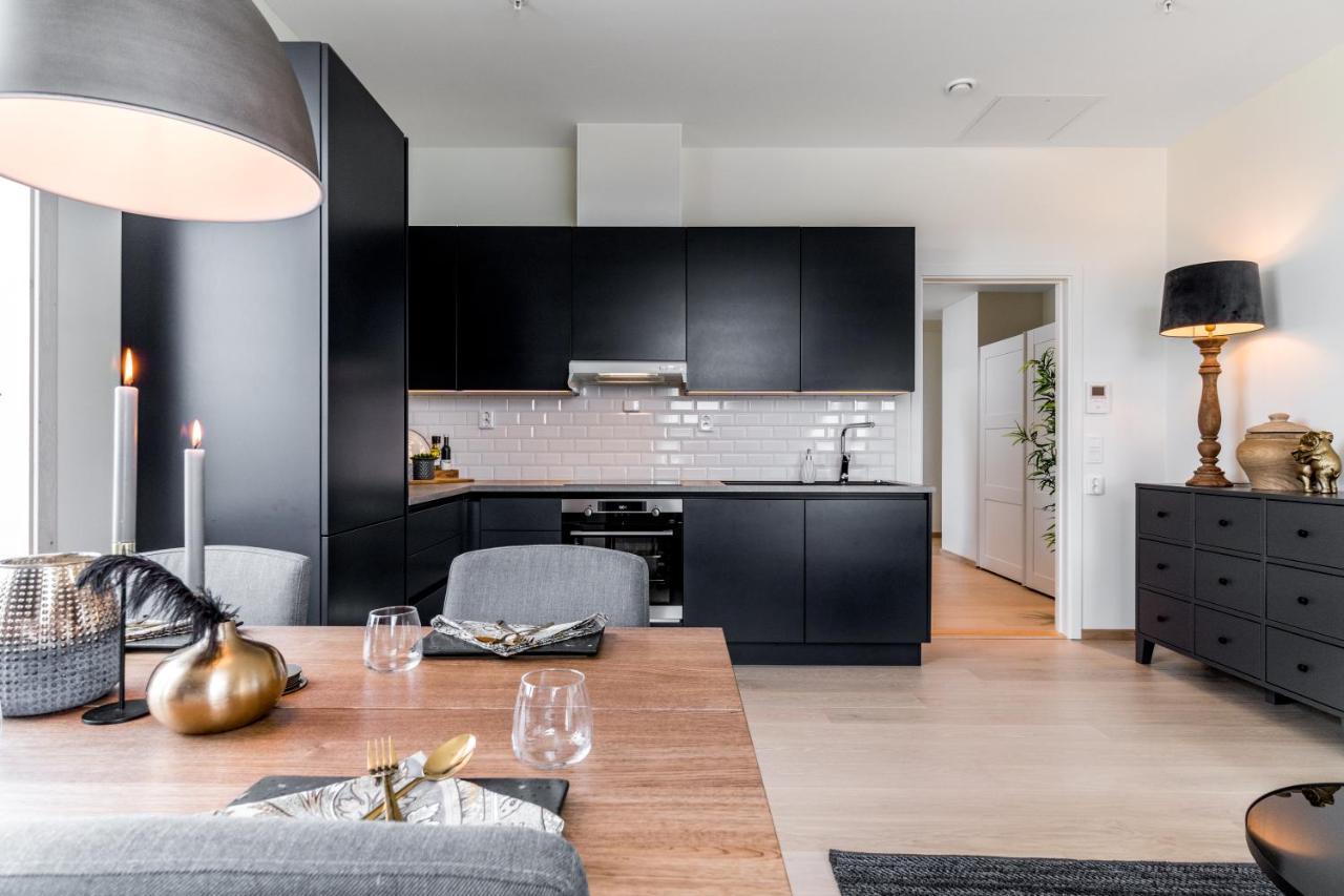 Mjos Tower Apartment - Lovely City View Sjusjøen 외부 사진
